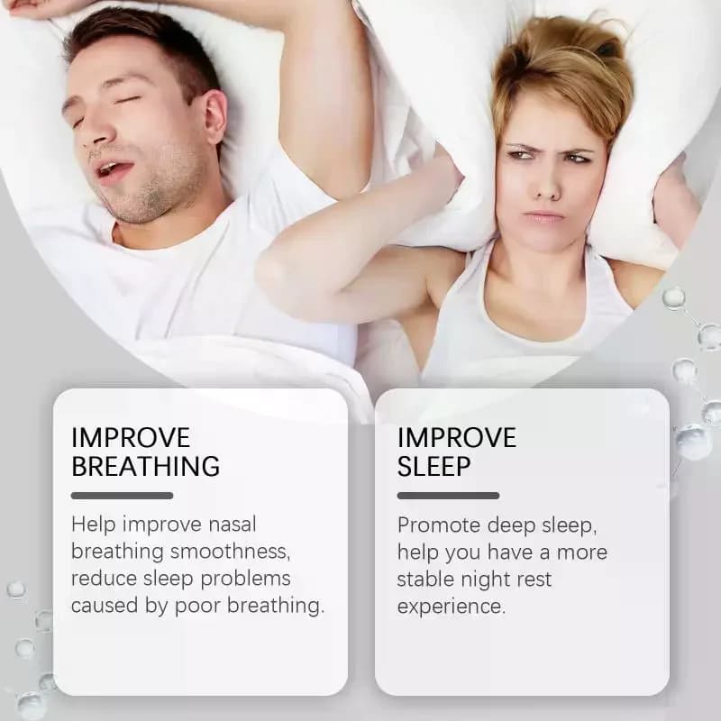 Bandes nasales respirantes pour l'aide au sommeil, application rapide pour le sport, dispositif pour