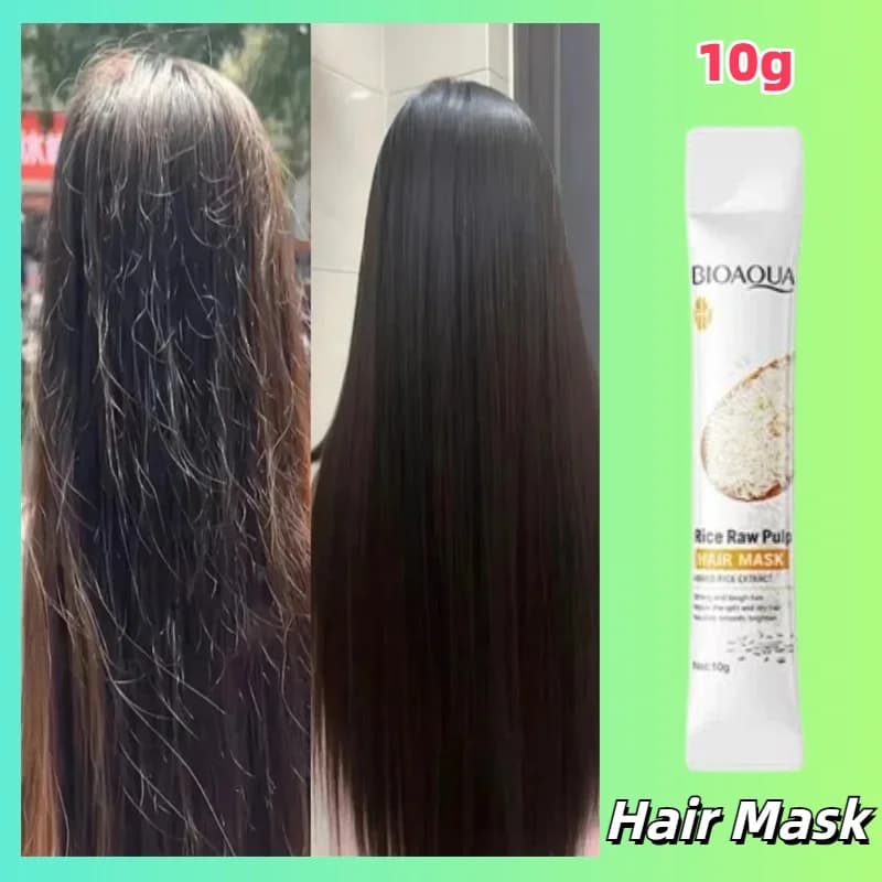 Masque capillaire magique à la kératine, 5 secondes, réparation des cheveux crépus endommagés, doux,