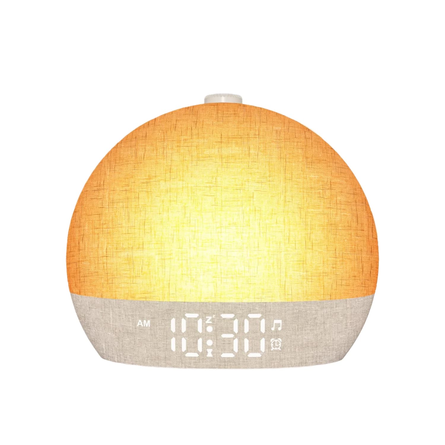Réveil Lumineux avec Simulation du Lever du Soleil, Lampe Nouveauté, Machine à Bruit Blanc avec 30 S