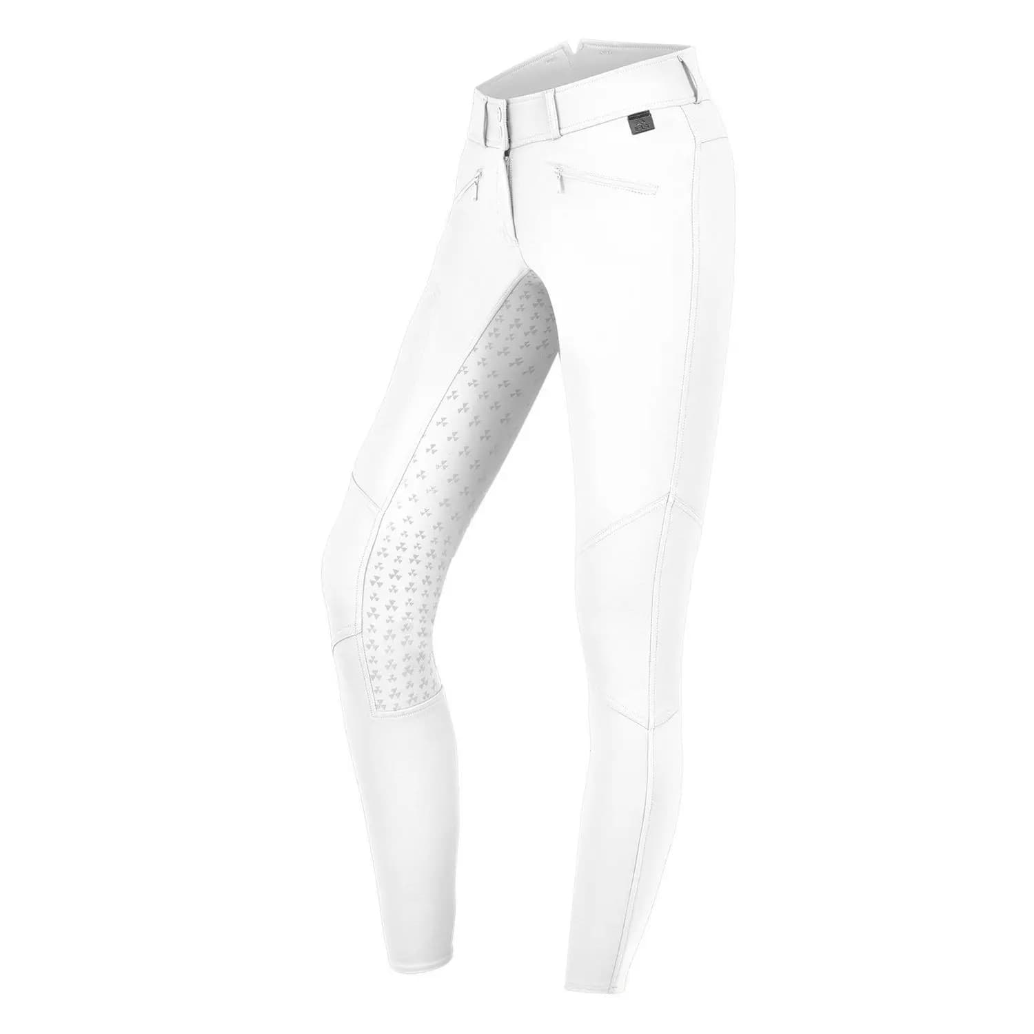 Pantalon d'équitation pour femme antidérapant, taille haute, avec grip en silicone sur toute la surf