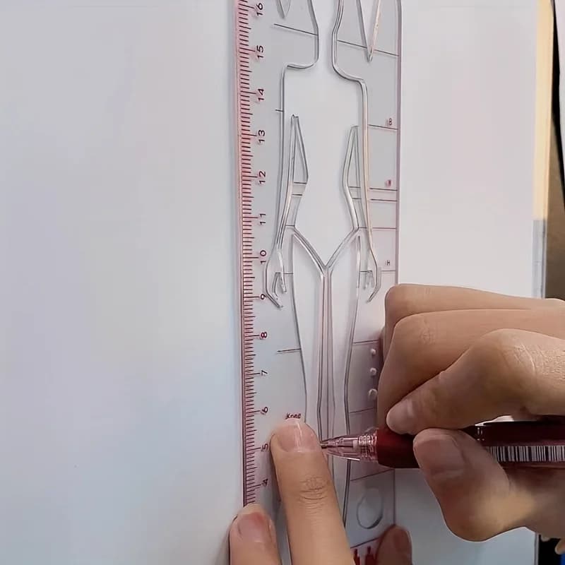 Règle de modélisation corporelle pour la technologie de la mode - Édition Compétition de compétences