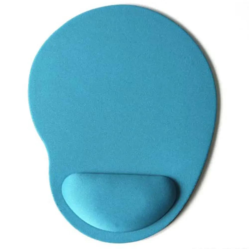 Tapis de souris ergonomique, support de poignet confortable, antidérapant, en polymères souples, pou