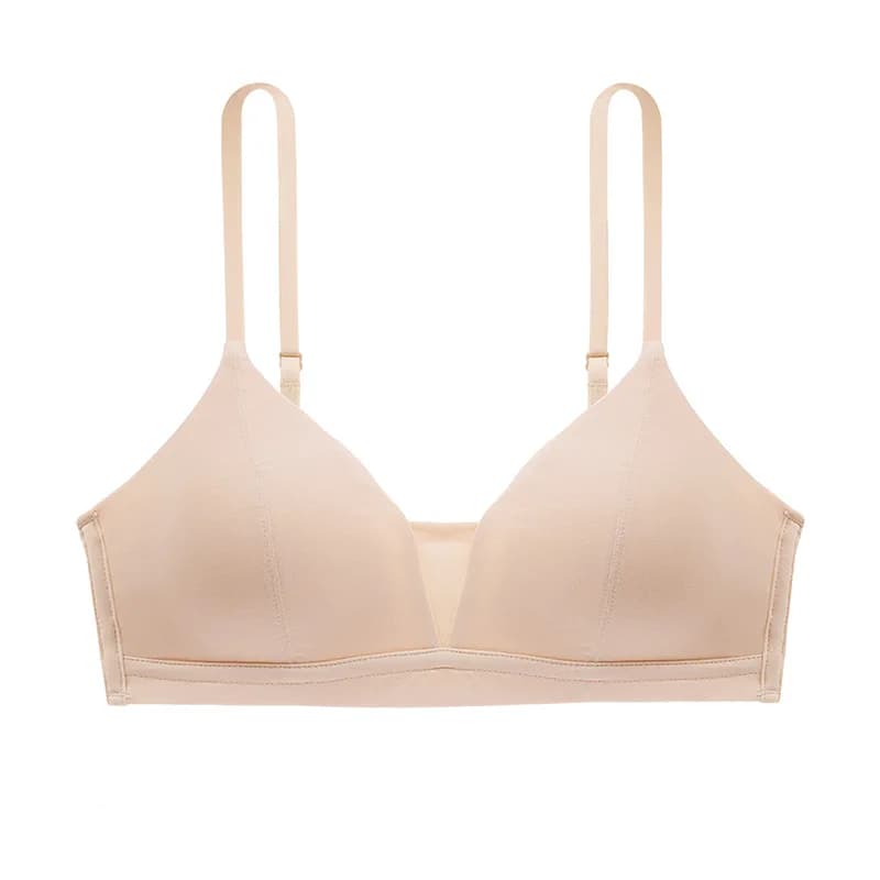 Roseheart-Soutien-gorge rembourré en coton pour femme, bralette sexy, sans couture, bonnet A B, peti