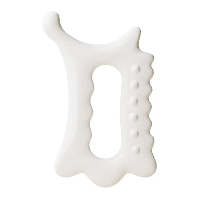 Planche à gratter en résine pour le visage, les bras, les jambes, le corps, Gua Sha, Massage manuel