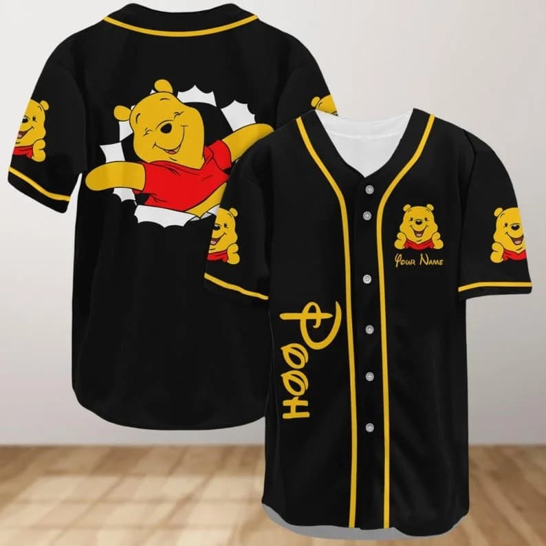 2026 Winnie The Pooh 100th Anniversary Uniforme de baseball décontracté d'été pour hommes et femmes,