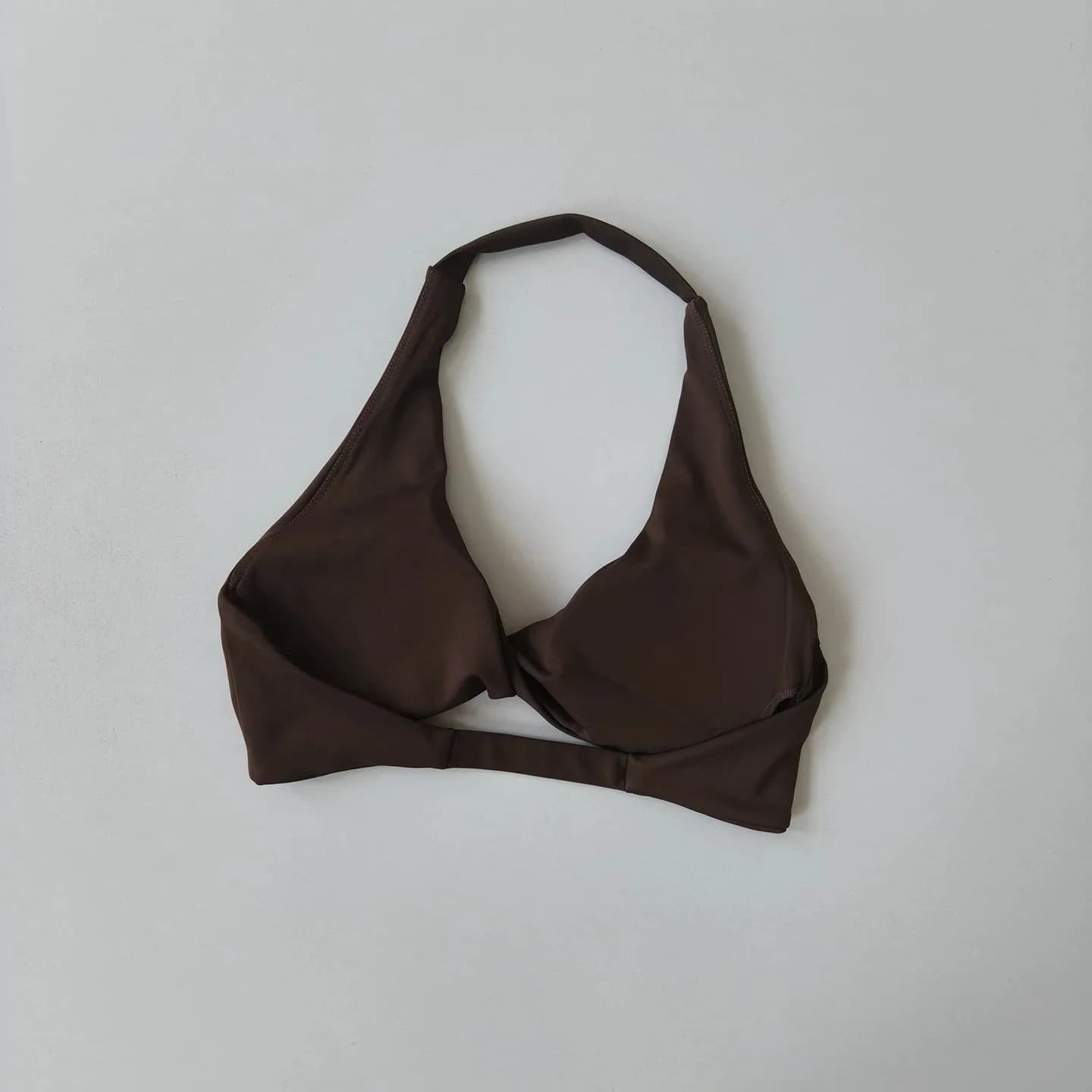 Soutien-gorge de sport dos nu à col halter pour femme, push-up, rehausseur de poitrine, sexy, pour y