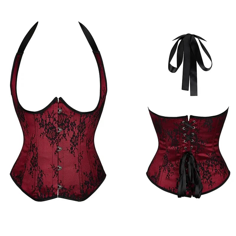 Corsets victoriens pour femmes, hauts à bretelles, corsets sous-poitrine, bodyshaper, corsets steamp