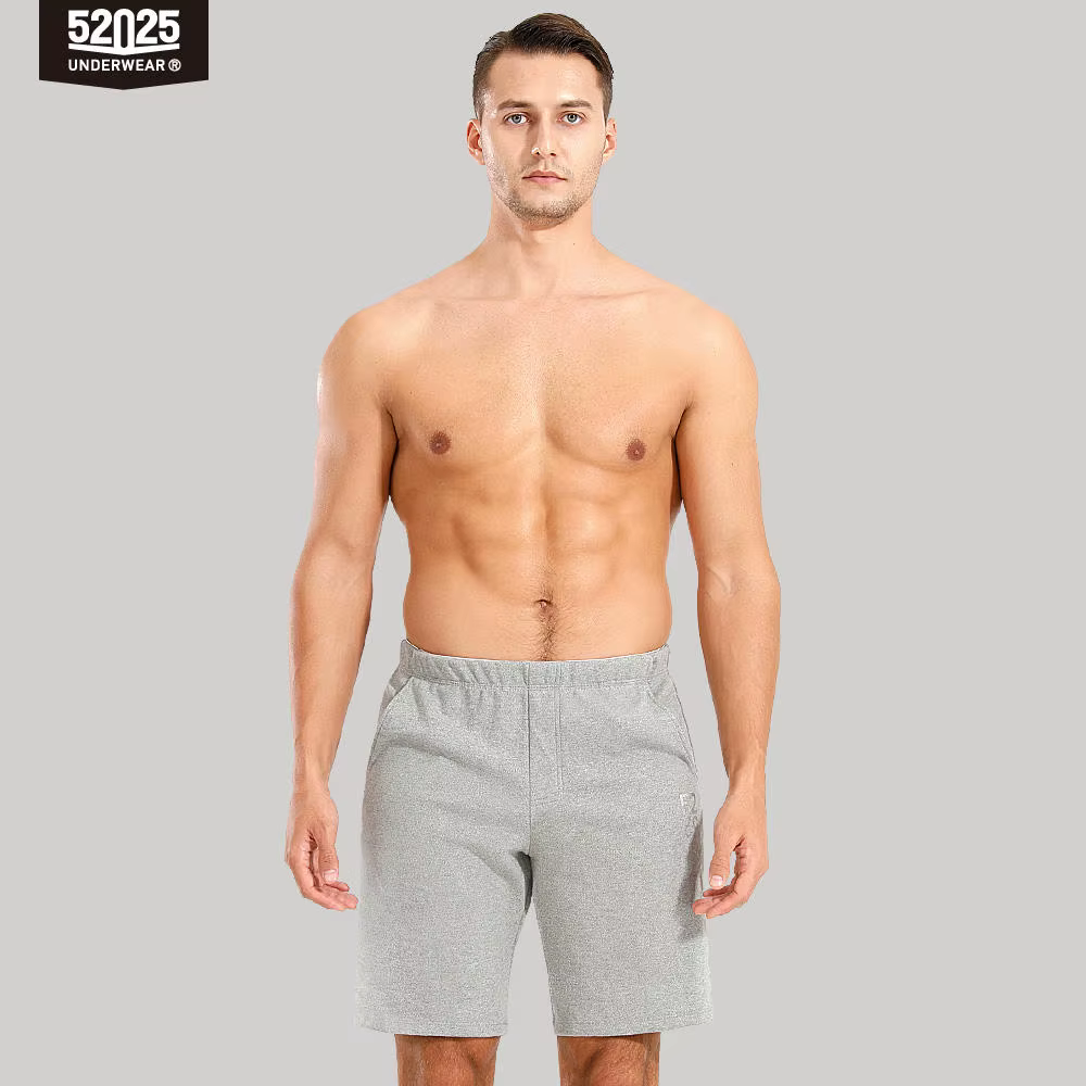 Shorts de détente en coton pour homme 52025 – Shorts de pyjama confortables de poids moyen avec cord