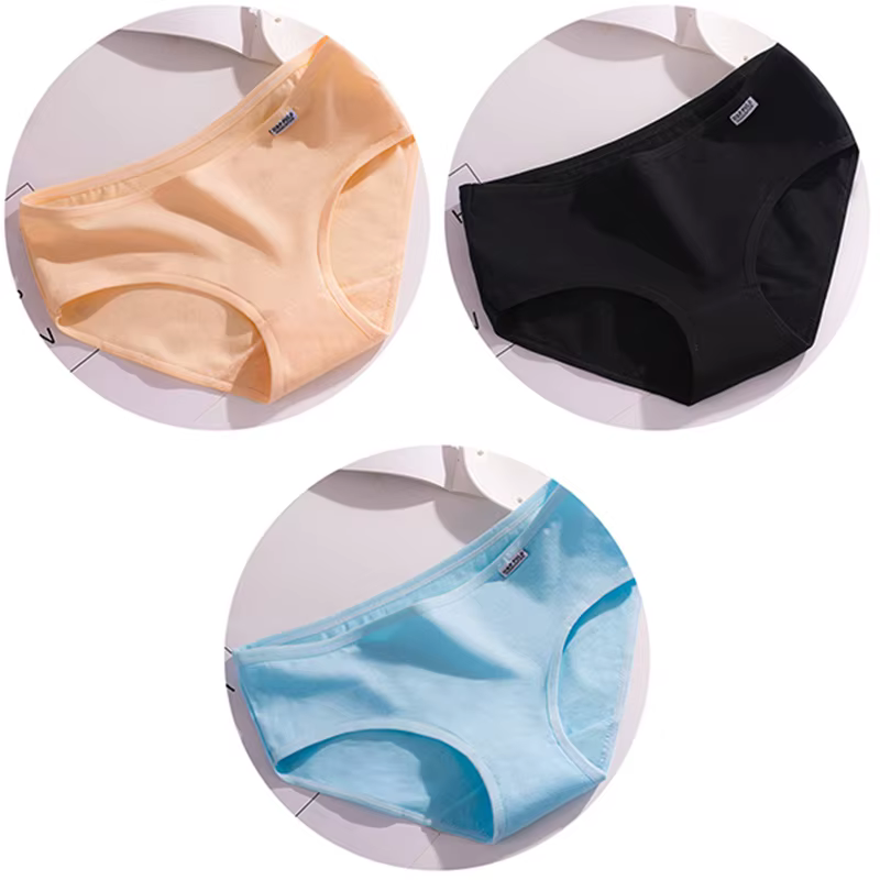 Sous-vêtements couleur bonbon pour femmes, culottes en coton confortables de haute qualité, taille m
