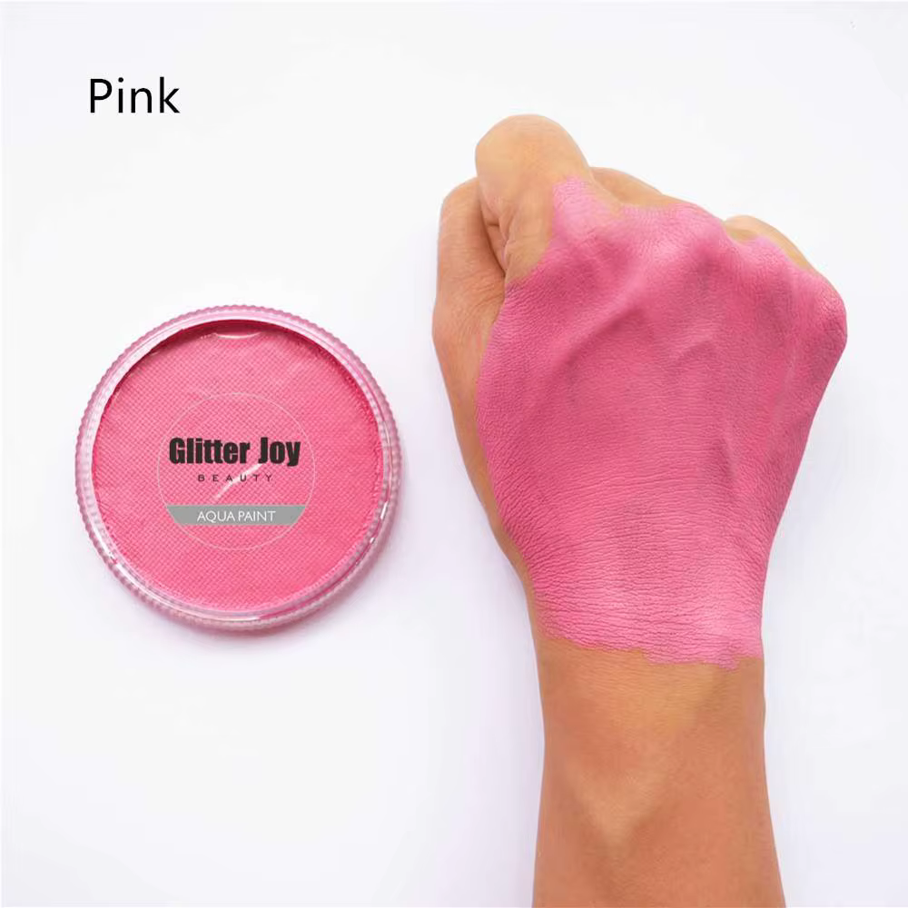 Maquillage rose activé à l'eau pour le visage et le corps, outil de maquillage de beauté rose, robe 