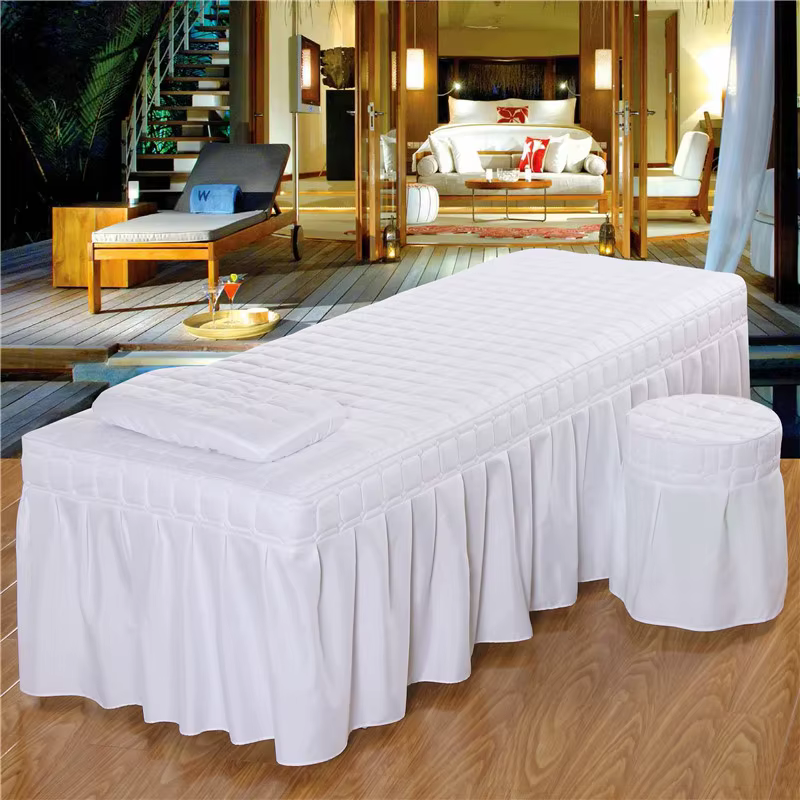 1 pièces Spa Massage Club couverture de lit seulement Salon de beauté Massage drap de lit jupe de li