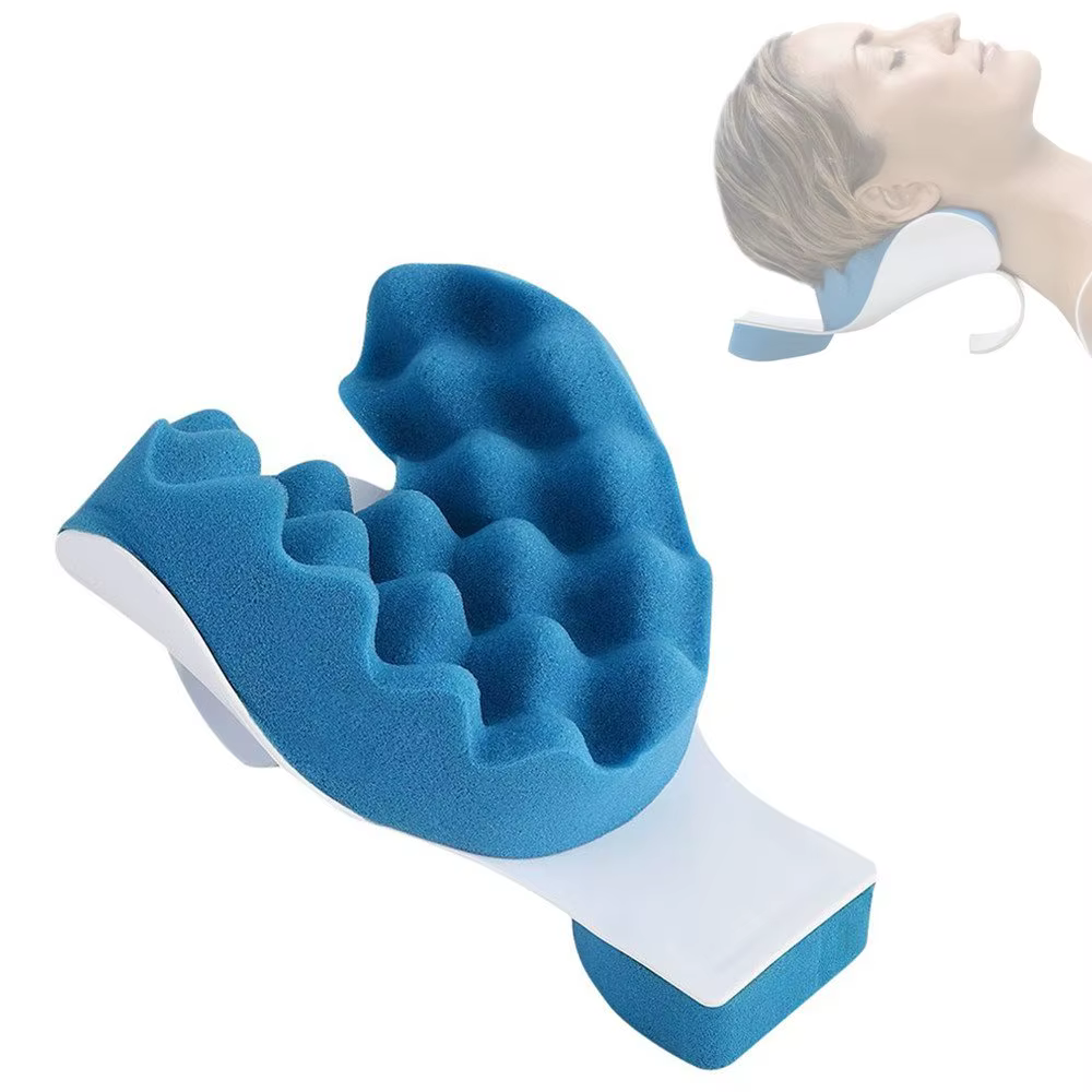 Oreiller de soutien et dispositif de Relaxation, soulagement de la douleur des épaules, éponge à mém