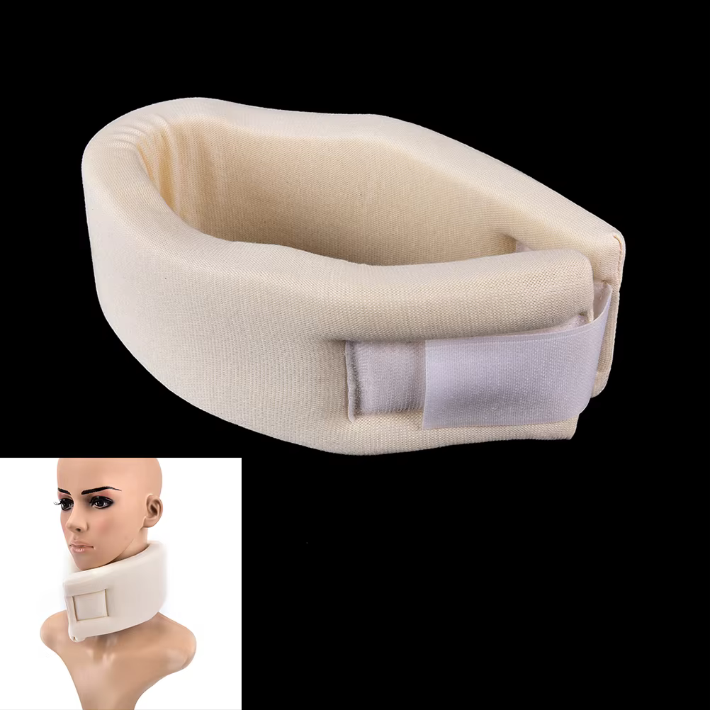 Soutien du collier cervical en mousse souple et optimiste, orthèse cervicale, initié par les institu