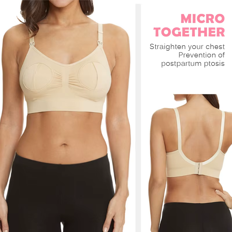 Soutien-gorge de maternité pour tire-lait, soutien-gorge d'allaitement spécial, vêtements de grosses