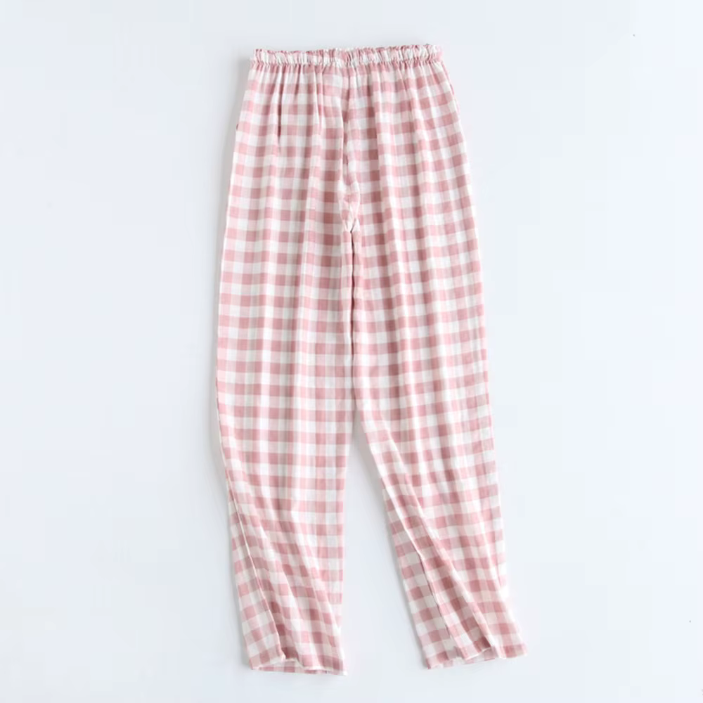 Pyjamas d'hiver pantalons de maison pour femmes pantalons élastiques en vrac chaud épaissir Fannel P