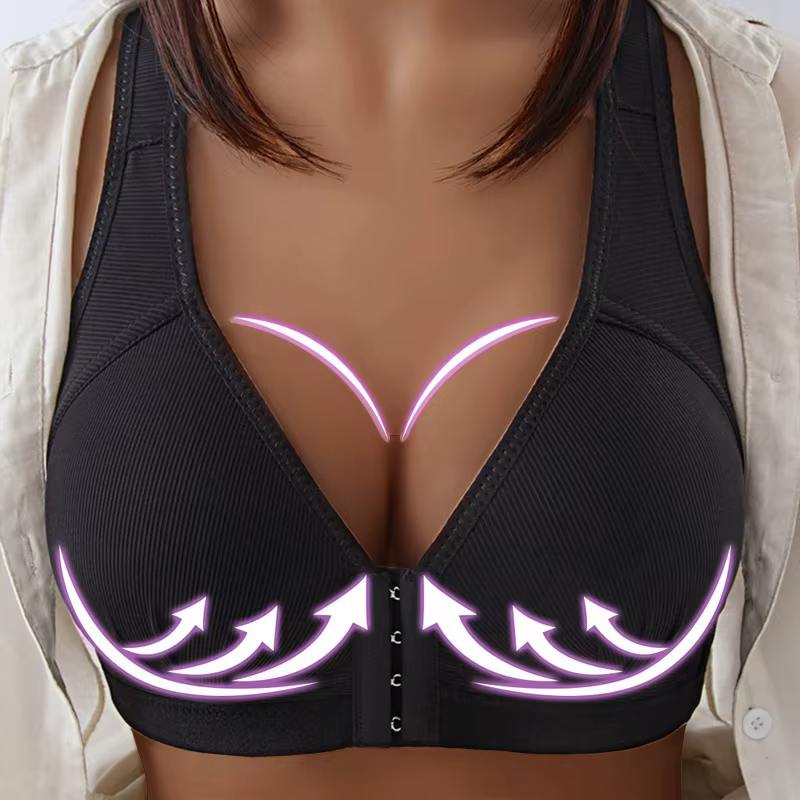 YBFDO-Soutien-gorge push-up sans couture pour femme, sous-vêtements en coton, bralette à bonnet comp