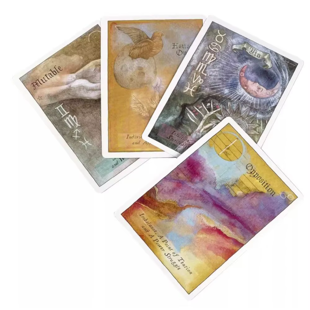 Strace Travelling Oracle Deck, Heavenly Bodies, 51 cartes, 10.4x7.3cm