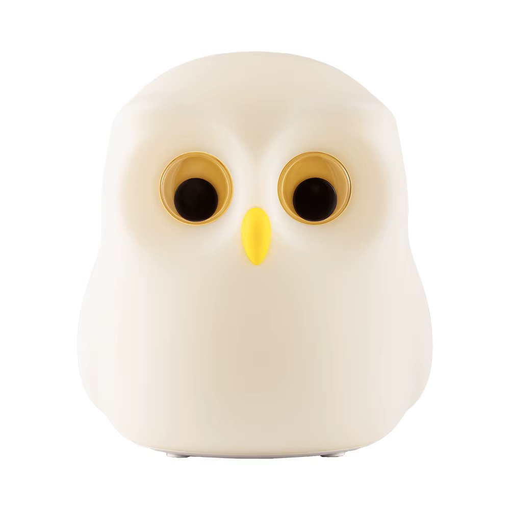 Hibou veilleuse mignon Silicone lampe de nuit Rechargeable RGB lampe d'ambiance décoration de chambr