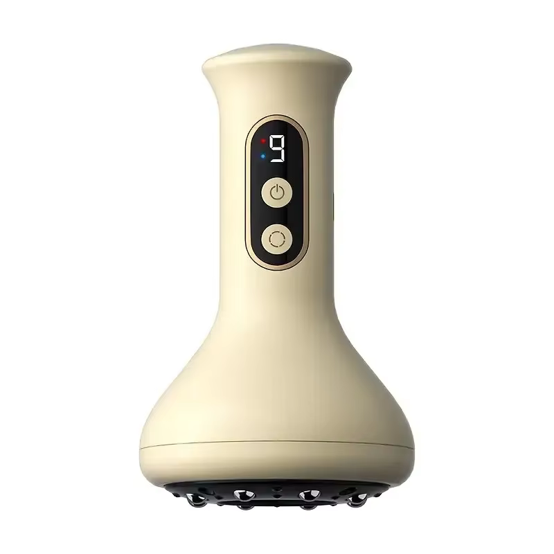 Masseur Abdominal Rechargeable par USB pour compresse chaude et intensité de ventouses Guasha réglab