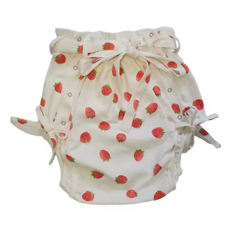 Hommes Sexy imprimé couche-culotte ABDL imperméable réutilisable couche-culotte pantalon Sissy femme