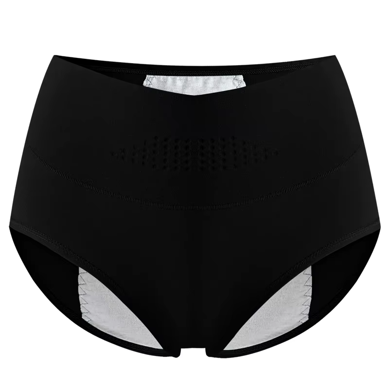 Taille haute culotte menstruelle pour femme pantalon élargi période anti-fuite sous-vêtements physio