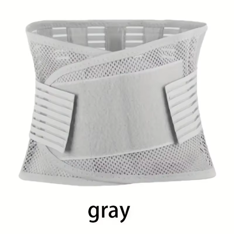 Ceinture de soutien lombaire anti-dérapant dos bretelles ceinture de taille pour hommes femmes trava