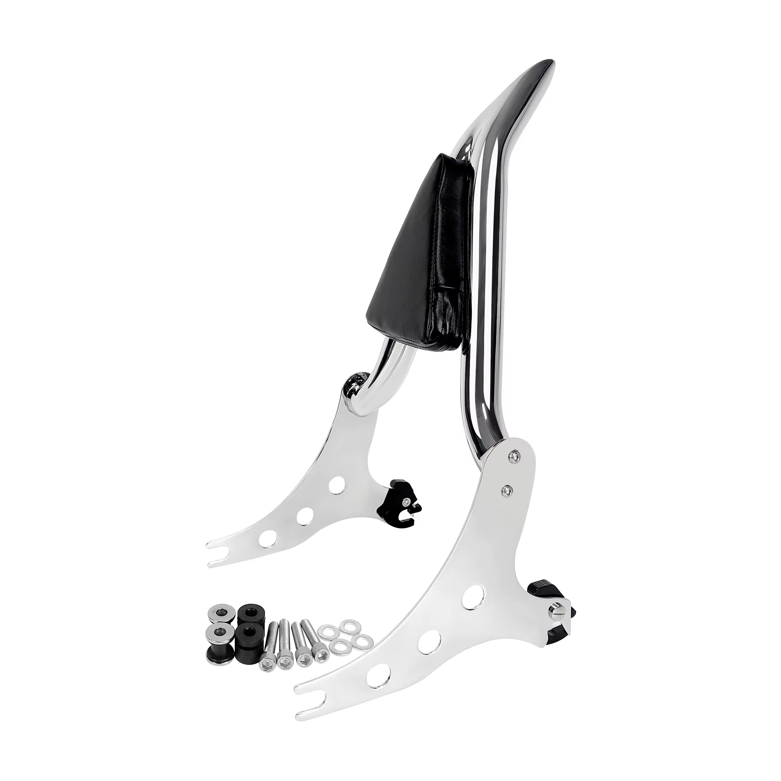 Sissy bar arrière amovible pour passager de moto Harley Fat Boy FLSTF FLSTFB 2007-2017 Night Train S