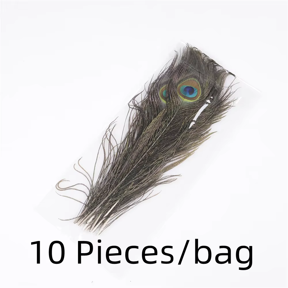 Plumes de paon naturelles, 25-30, 40 à 50cm de Long, pour bijoux artisanaux, accessoires de décorati