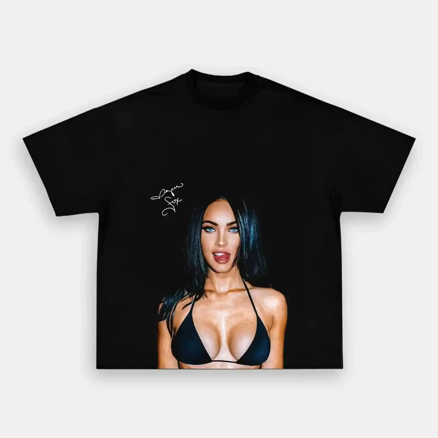 Nouveau T-shirt unisexe tendance été 2026 à col rond et manches courtes, avec motif graphique portra