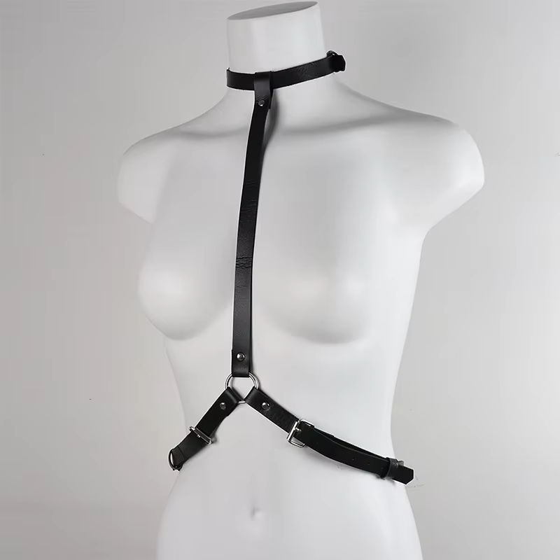 Porte-jarretelles en cuir PU pour Couples, ensemble de Lingerie érotique pour femmes, Corset Sexy, h