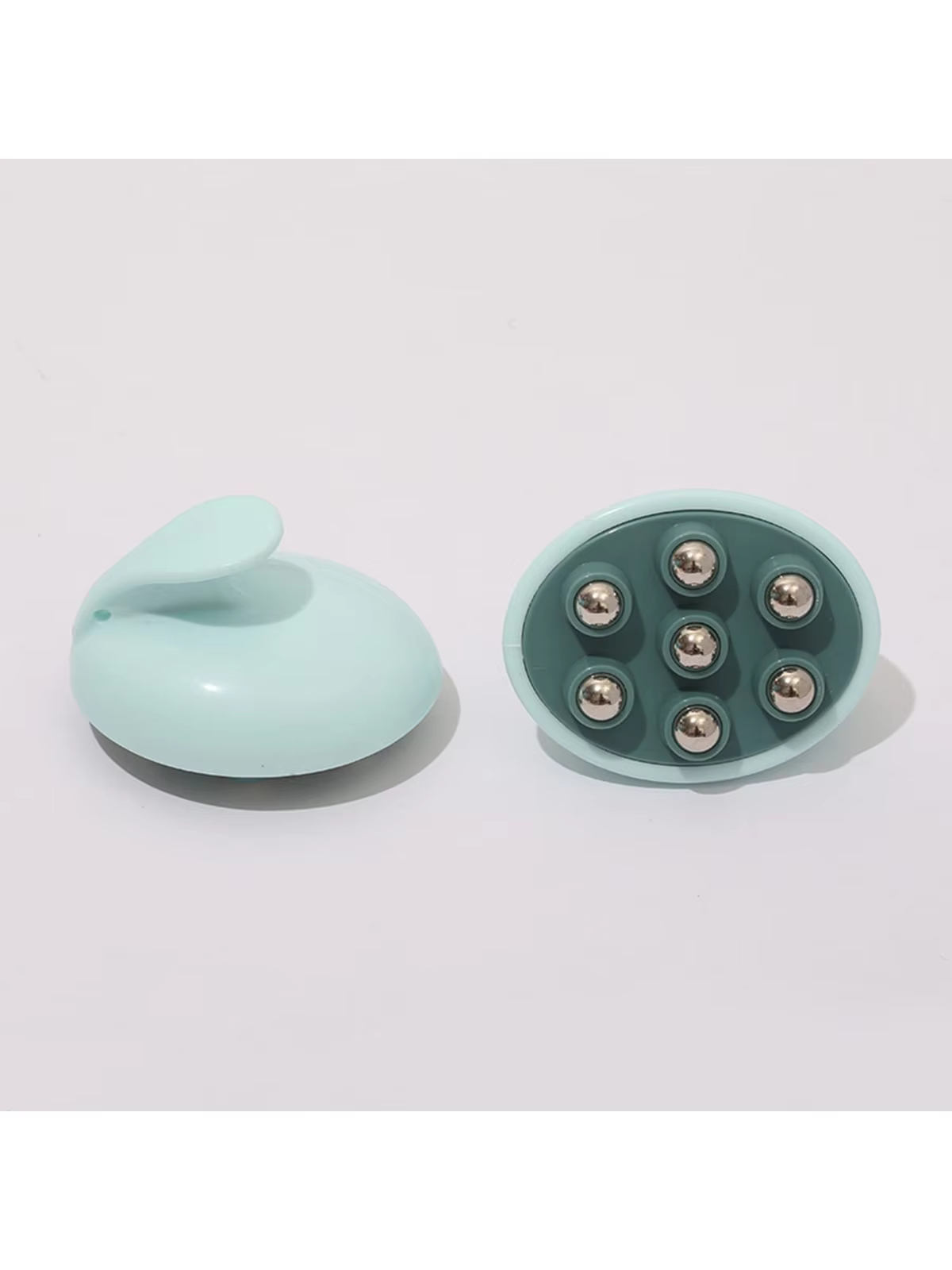 Rouleau de massage à sept billes, outil de massage corporel portable multi-usage pour l'abdomen, les