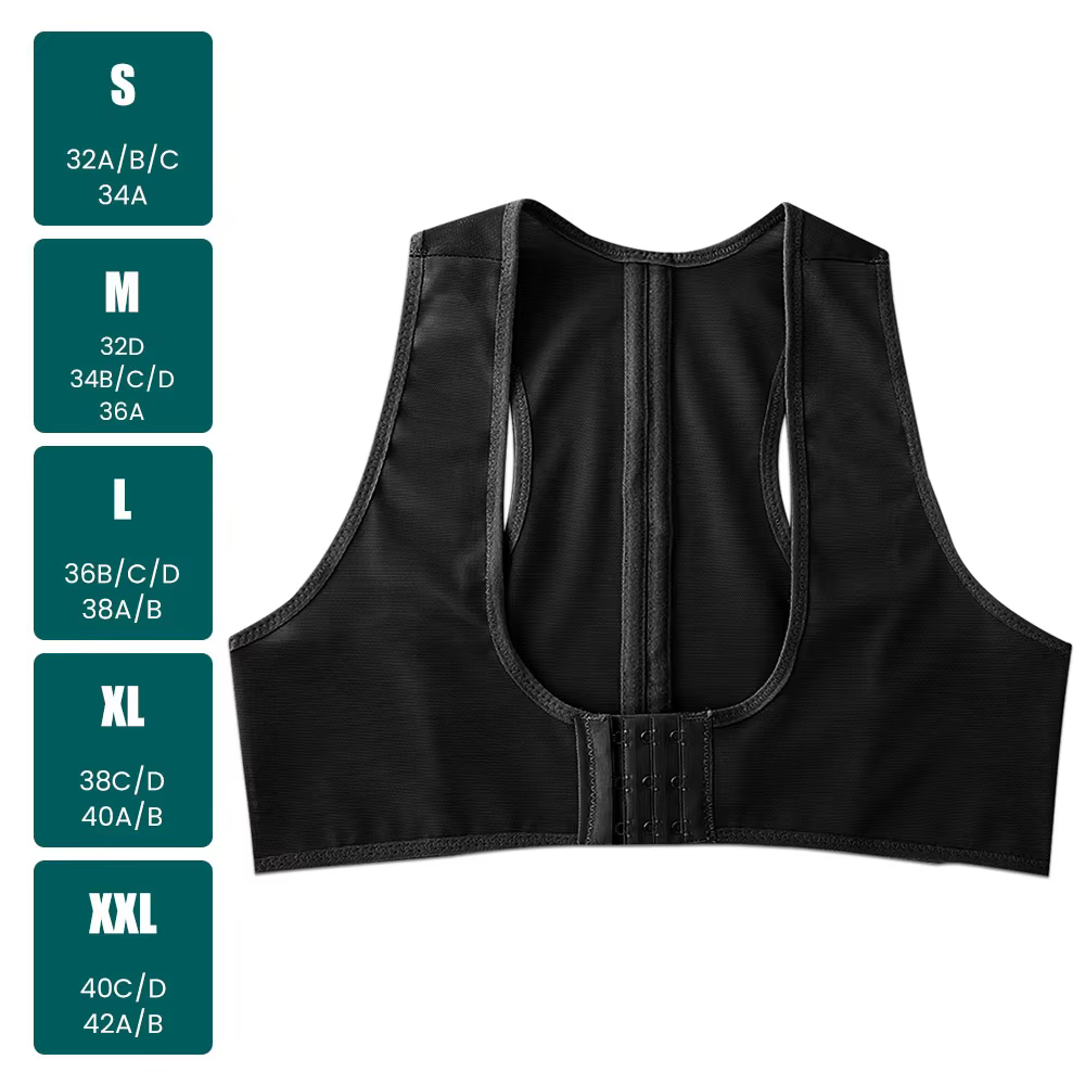 Corset Invisible pour femmes, correcteur de Posture de poitrine, ceinture de soutien du dos et des é