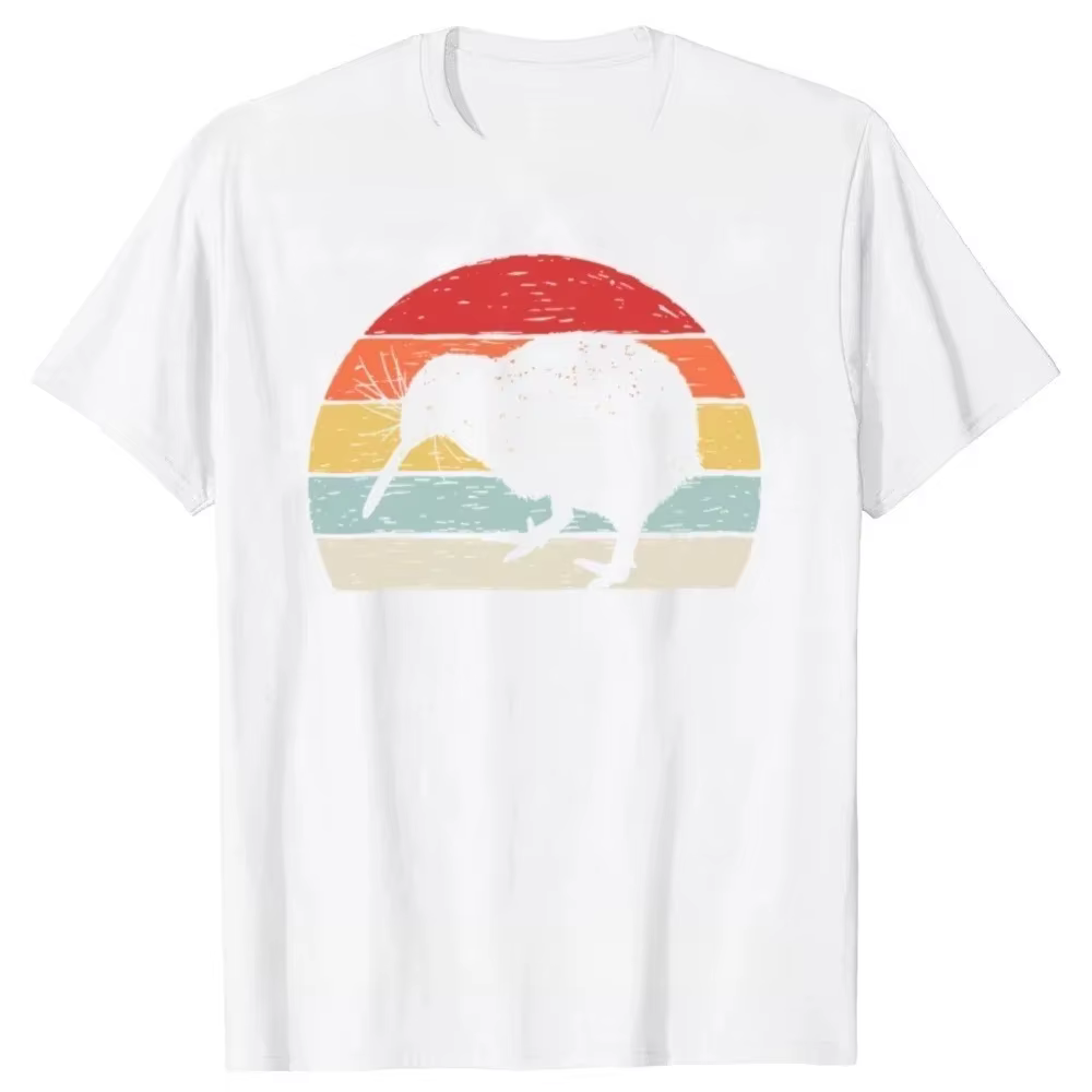T-shirt drôle pour hommes, amoureux du kiwi, « frère » Êtes-vous bien? Hauts surdimensionnés en coto