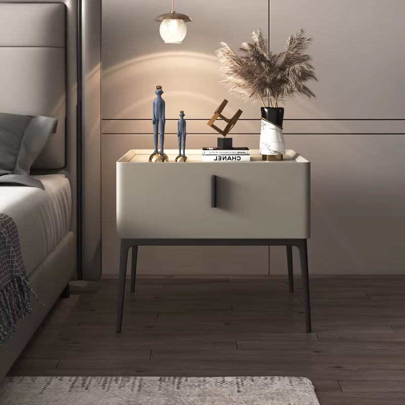 Rangement décor Table De nuit tiroir moderne chambre à coucher Table De nuit Table De chevet Table d