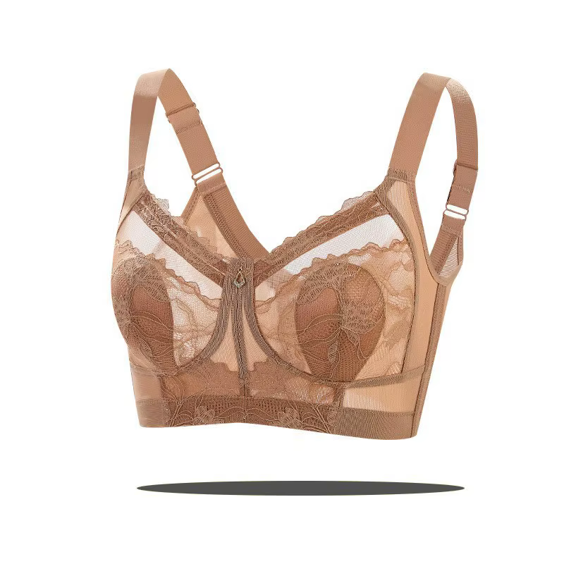 Nouveau soutien-gorge grande taille pour femme, à couvrance totale, sans armatures, anti-affaissemen