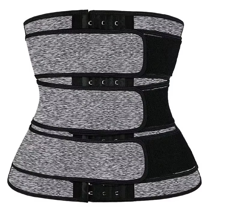 Ceinture amincissante sportive pour femme en latex, gaine sculptante en caoutchouc de chlore, pour l