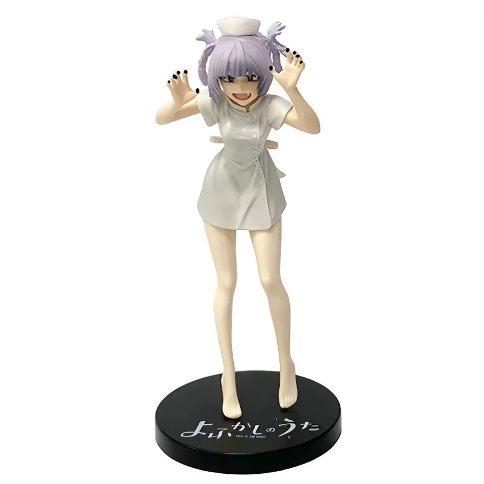 Chaud 18 cm Anime appel de la nuit Nanakusa Nazuna Vampire infirmière PVC figurine Collection modèle