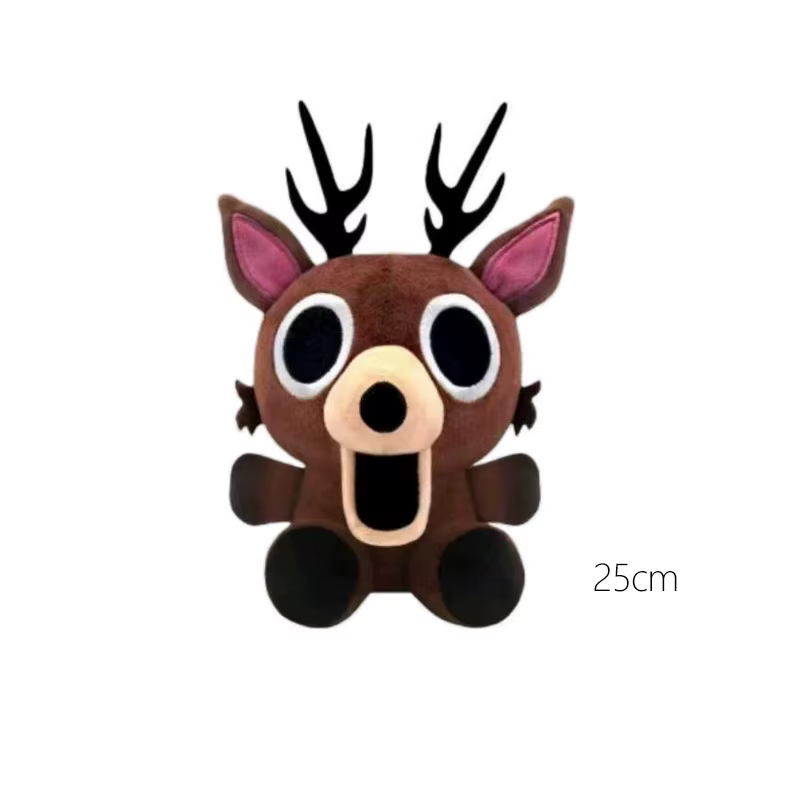 99 nuits dans la forêt peluche cerf poupée doux peluche jouet mignon Anime jeu périphériques noël an