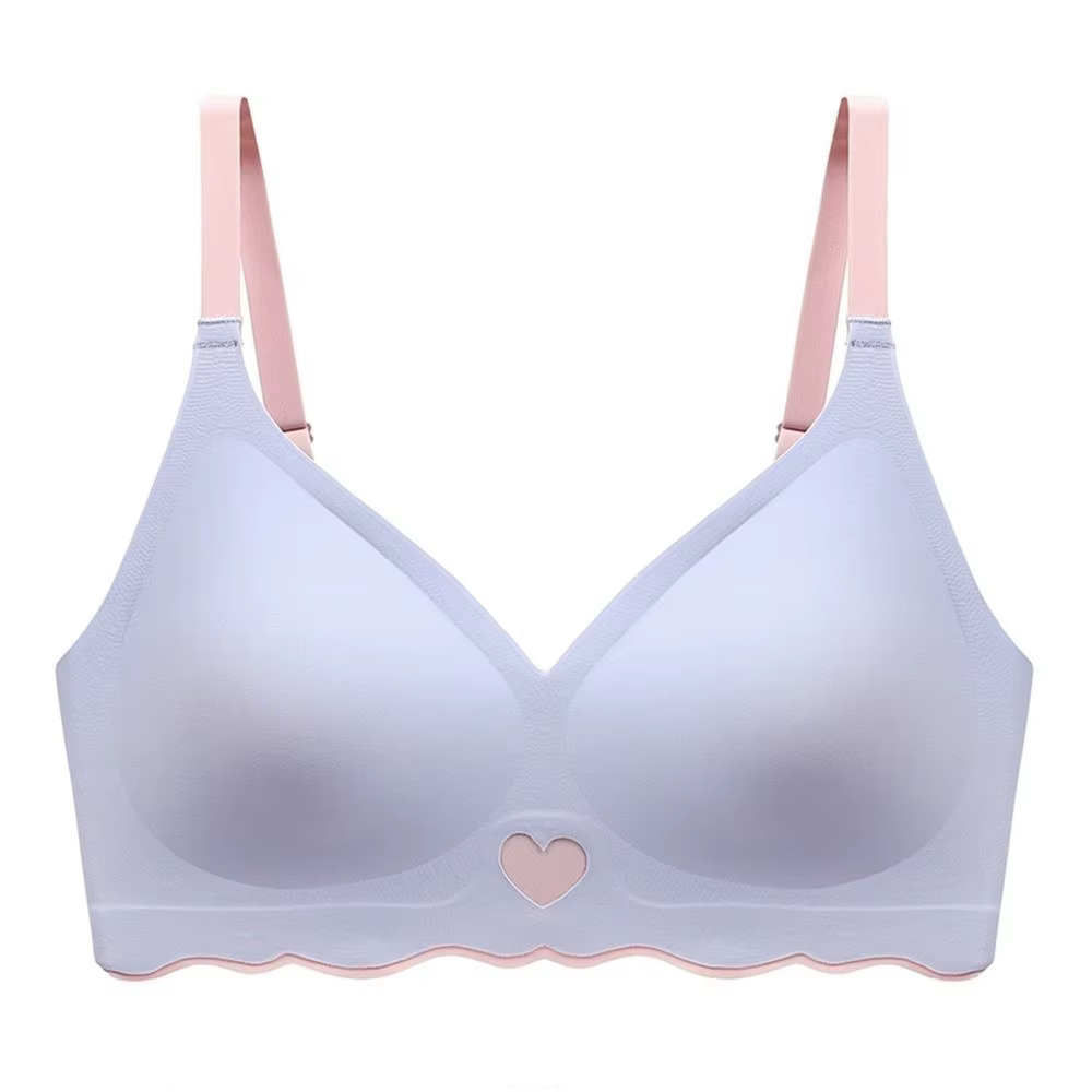 Soutien-gorge sans fil ajusté, antichoc, push-up, sans couture, effet galbant, réglable, pour le spo