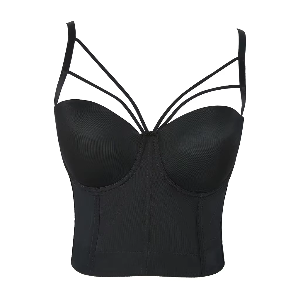 Soutien-gorge façonnant pour femmes, gilet licou Triangle, sous-vêtements entièrement en coton avec 