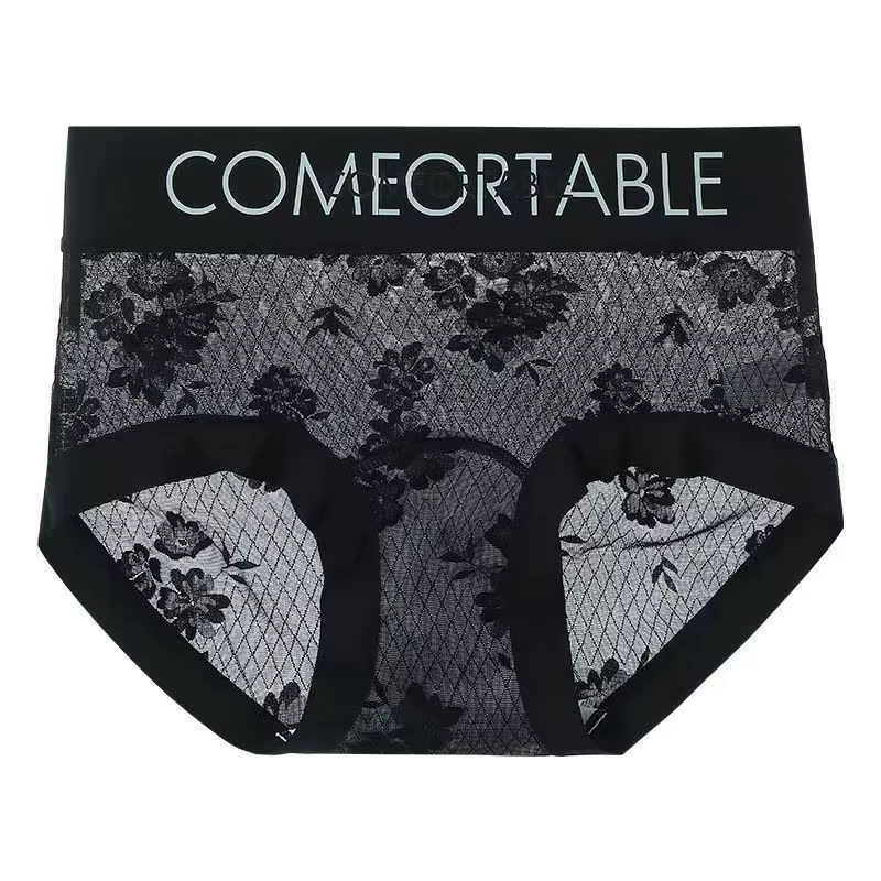 Culotte en dentelle sans couture pour femmes, Alphabet, mode, levage des hanches, légèrement resserr
