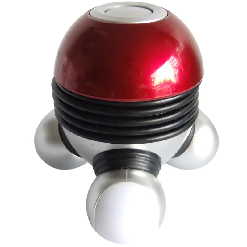 Mini masseur vibrant portatif pour le corps avec lumière LED pour la libération de la douleur des ja