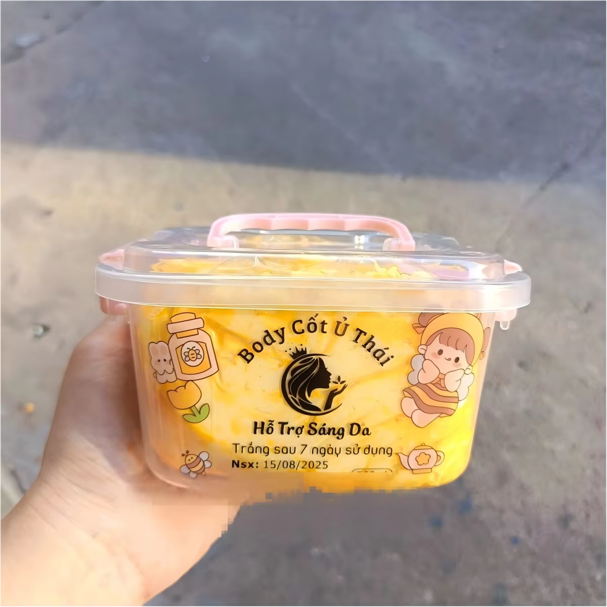 Crème blanchissante pour le corps thaïlandaise, éclaircissante et hydratante pour la peau, corps nat