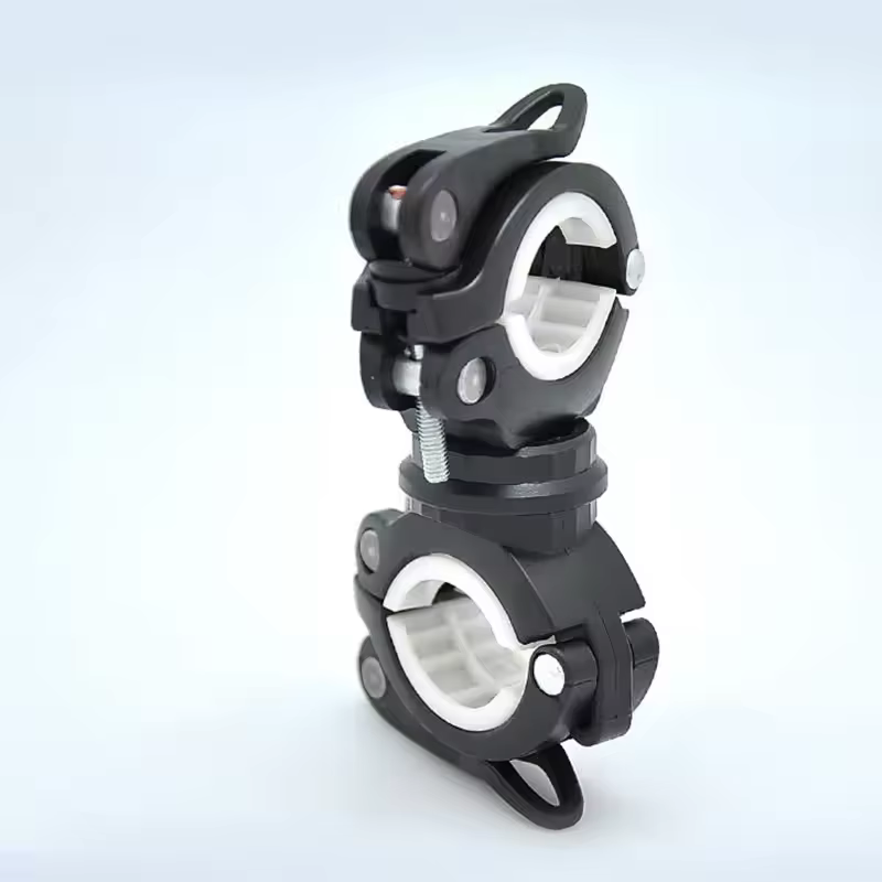 Accessoires de vélo de montagne pour la conduite nocturne, support de lampe torche, clip de lampe, s