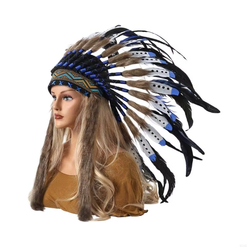 Bandeaux souples, bandeau maquillage, jeu rôle, bandeau durable pour les fêtes les spectacles Y08E