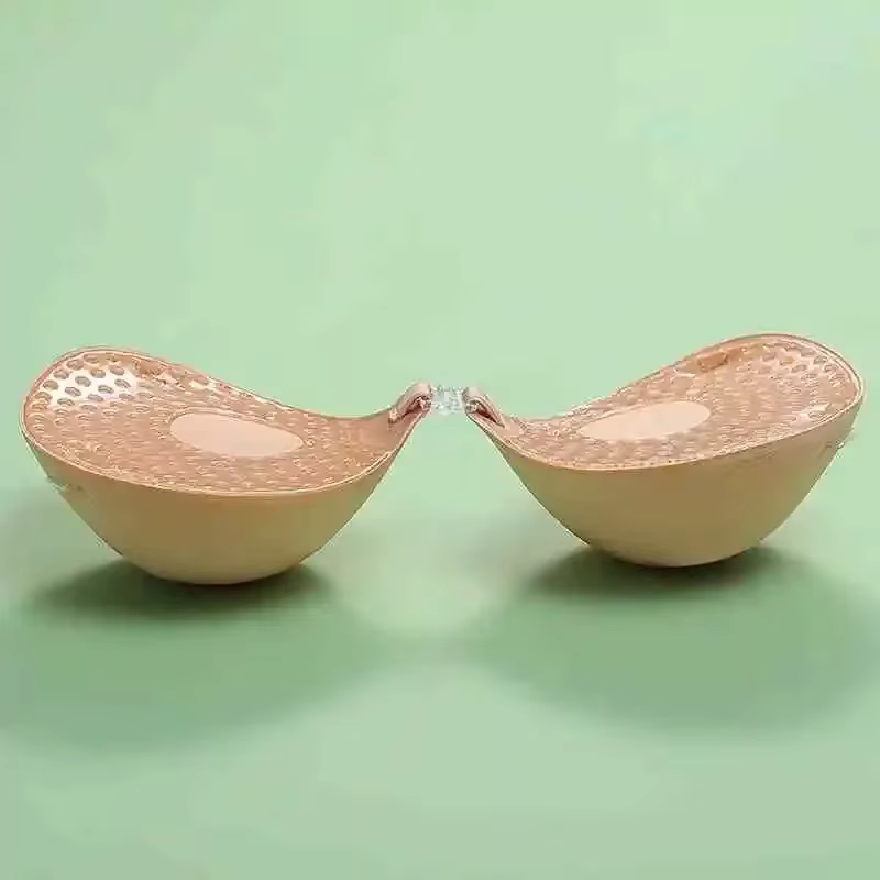Épaissir 5cm Sexy femmes respirant adhésif soutien-gorge Silicone mamelon bande avant Push Up soutie