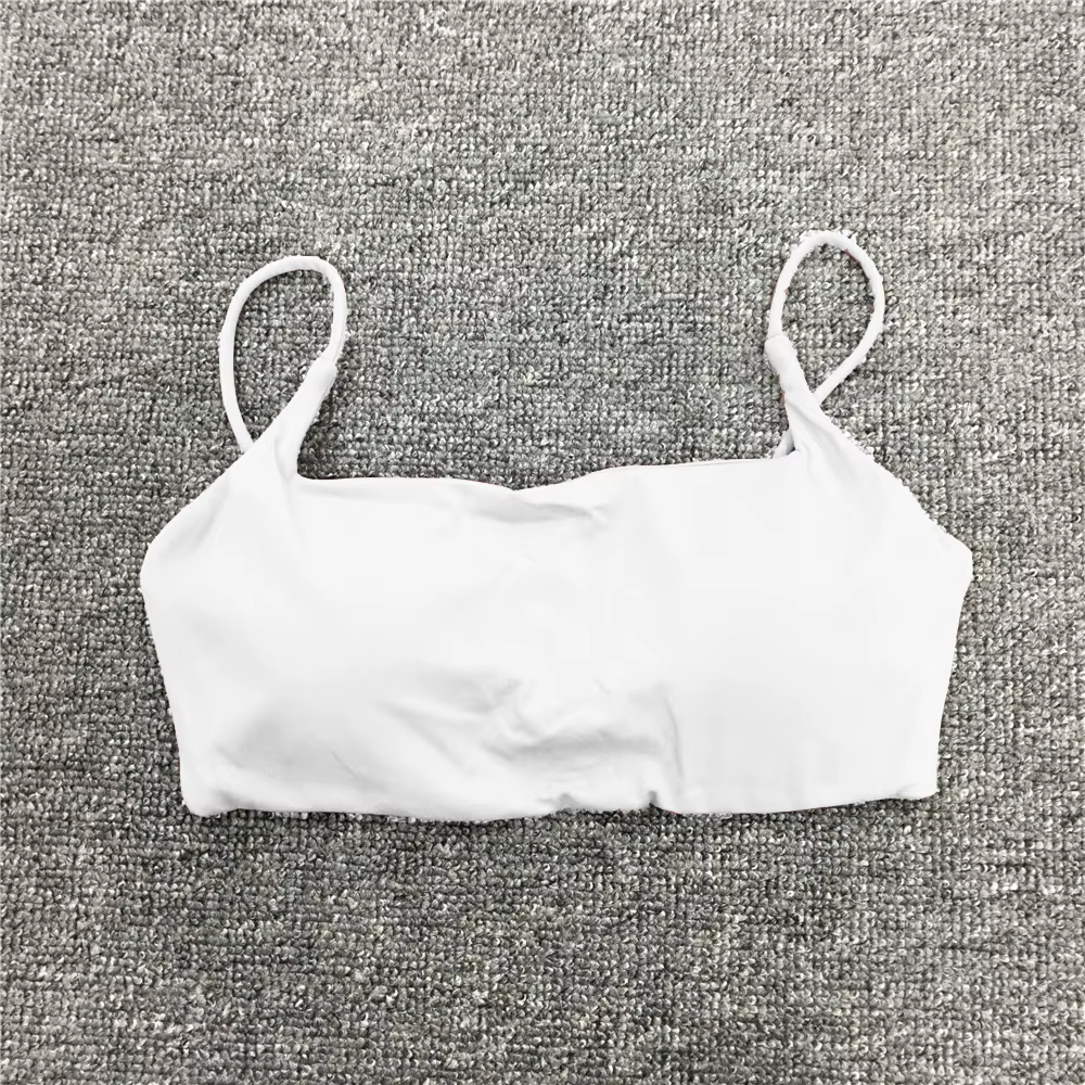 Soutien-gorge de sport 2026, style Kardashian, antichoc, ourlet incurvé, vêtements de yoga, soutien-