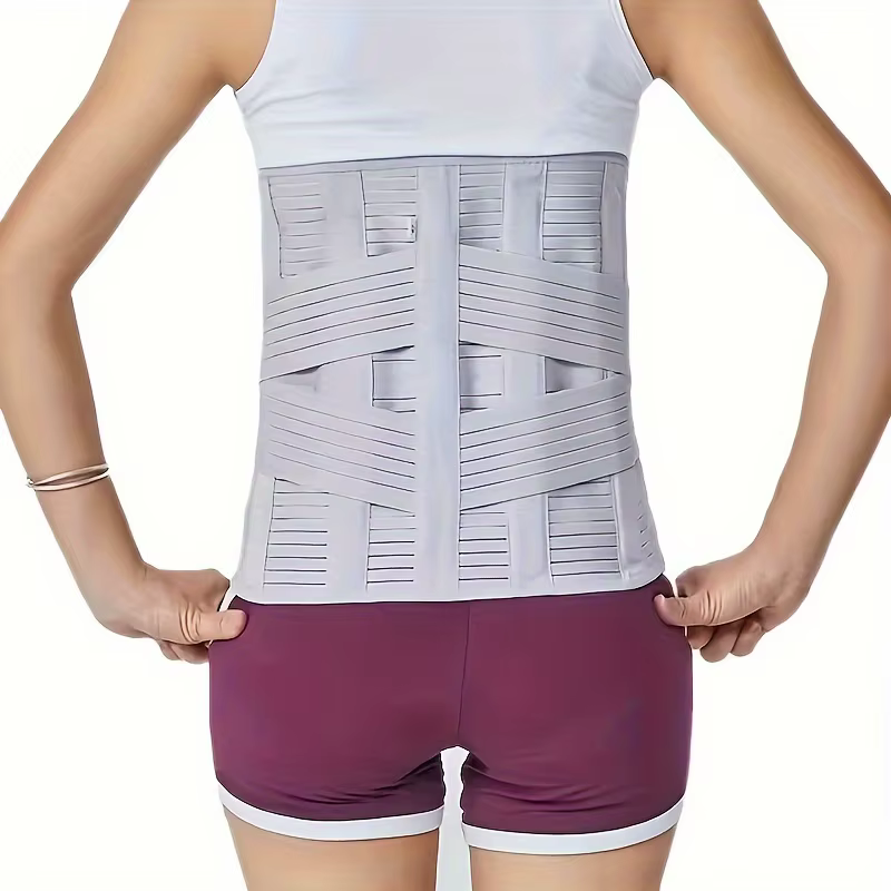 Ceinture de soutien lombaire réglable, Corset orthopédique à Double traction pour le dos, décompress