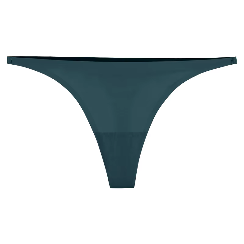 Culottes sans trace, strings pour femmes, sous-vêtements en soie glacée, lingerie sexy, mode sport,