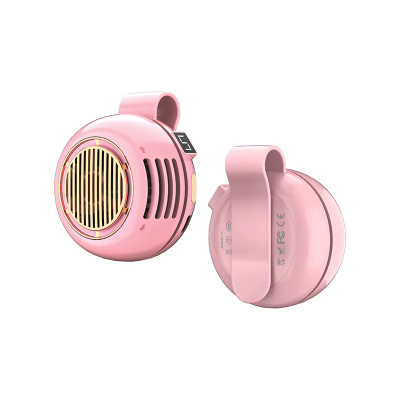 Ventilateur portable populaire, mini ventilateur sans pales à clipser, à suspendre à la taille, à ma